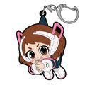 MY HERO ACADEMIA - OCHACO URARAKA TSUMAMARE RUBBER KEYCHAIN