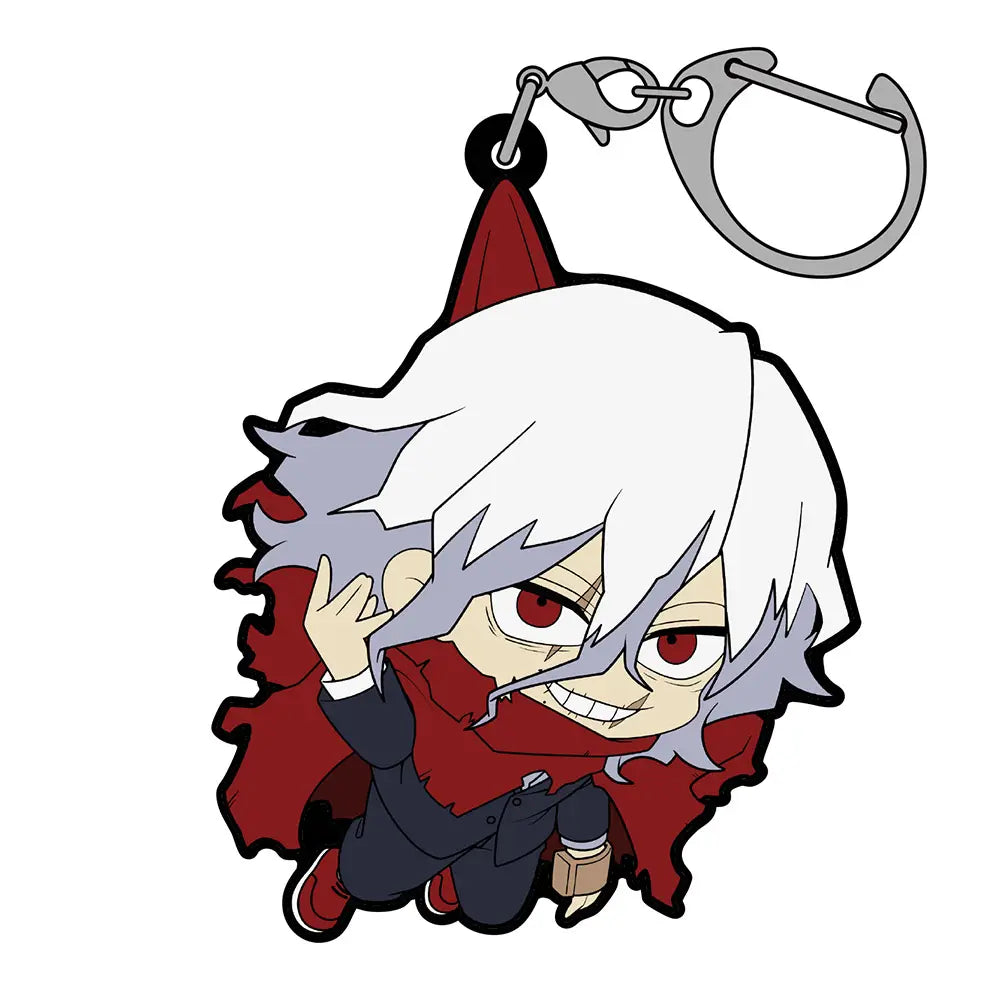 MY HERO ACADEMIA - TOMURA SHIGARAKI TSUMAMARE RUBBER KEYCHAIN