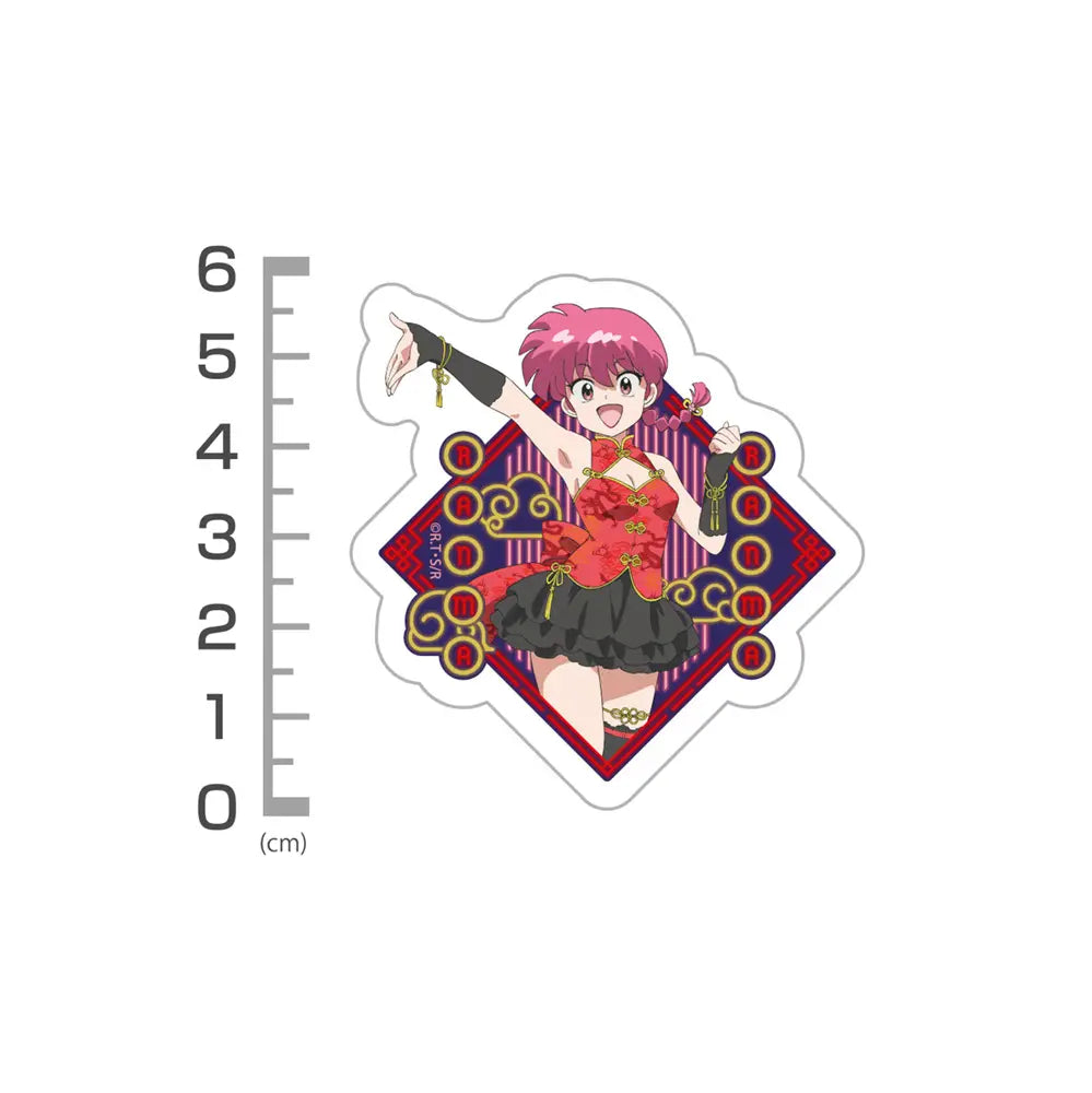 RANMA 1/2 - RANMA CHINA X IDOL VER. MINI STICKER SET