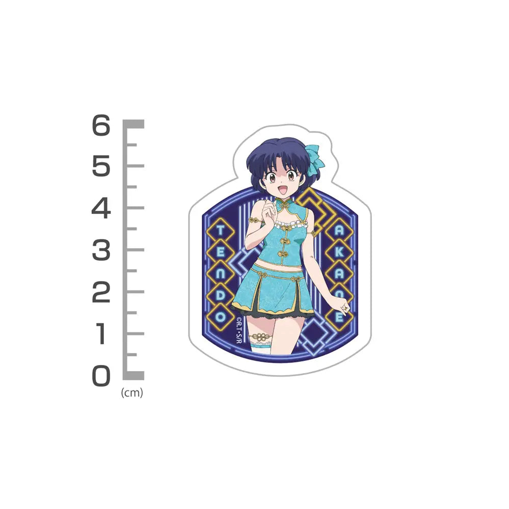 RANMA 1/2 - AKANE CHINA X IDOL VER. MINI STICKER SET