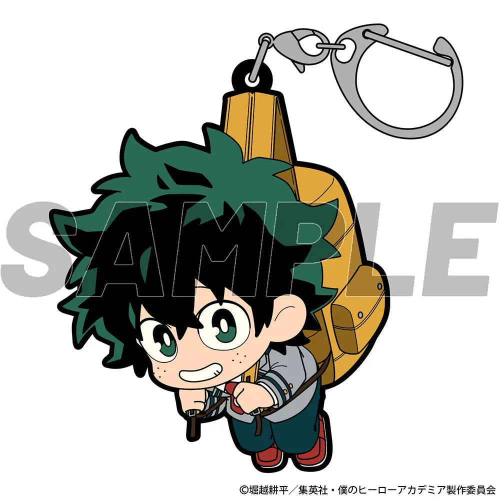 MY HERO ACADEMIA - IZUKU "DEKU" MIDORIYA (UNIFORM VER.) TSUMAMARE RUBBER KEYCHAIN