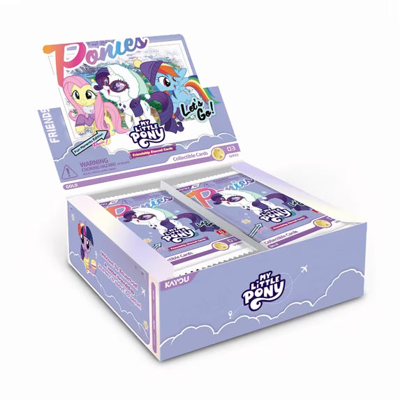 MY LITTLE PONY - FRIENDSHIP ETERNAL COLLECTIBLE CARDS 03A FUN MOMENTS EDITION BOOSTER PACK