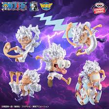 One Piece Monkey D. Luffy Gear 5 Special Metallic Color World Collectable Mini Figure