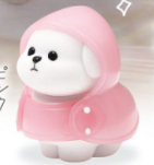 RAINCOAT DOG MASCOT MINI FIGURE