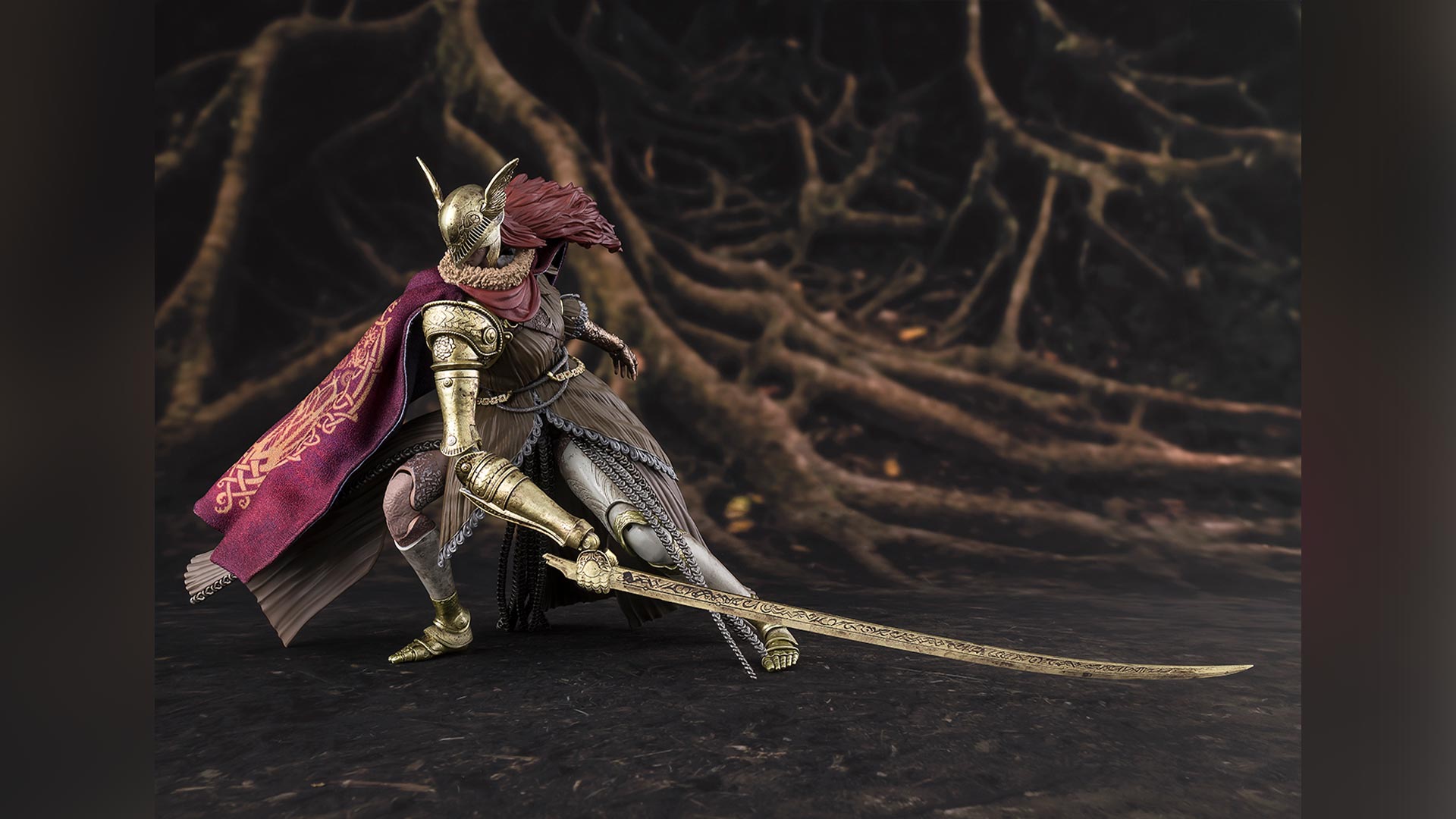 ELDEN RING - MALENIA, BLADE OF MIQUELLA TAMASHII NATIONS S.H. FIGUARTS ACTION FIGURE
