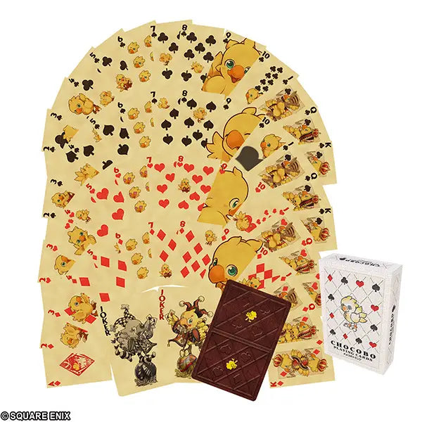 FINAL FANTASY - CHOCOBO PLAYING CARDS