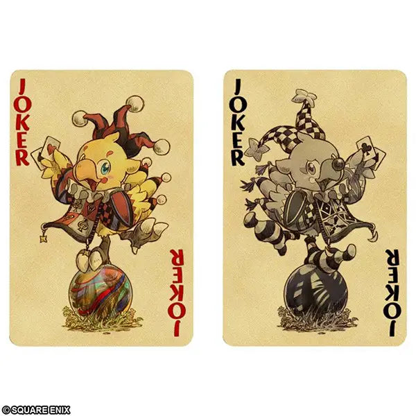 FINAL FANTASY - CHOCOBO PLAYING CARDS