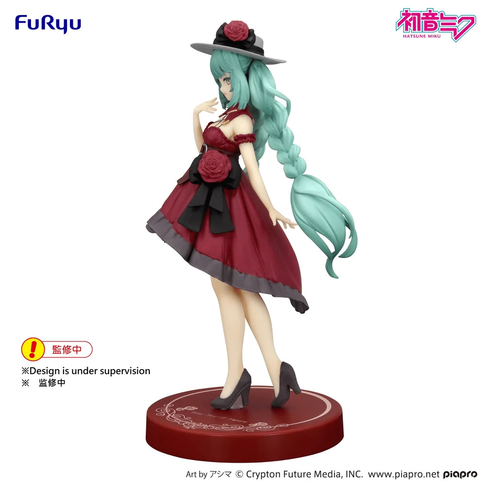 HATSUNE MIKU - OUTING DRESS RED COLOR VER. TRIO-TRY-IT FIGURE