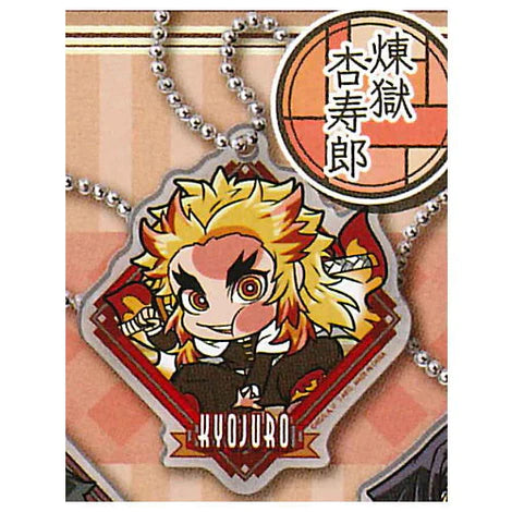 DEMON SLAYER 9 PILLARS KYOJURO RENGOKU ACRYLIC KEYCHAIN