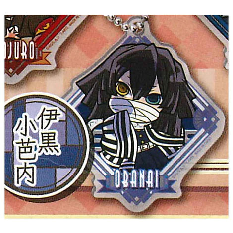 DEMON SLAYER 9 PILLARS OBANAI IGURO ACRYLIC KEYCHAIN