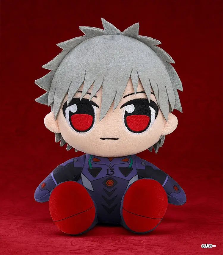 REBUILD OF EVANGELION - KAWORU NAGISA (BLACK PLUGSUIT) KURIPAN PLUSH
