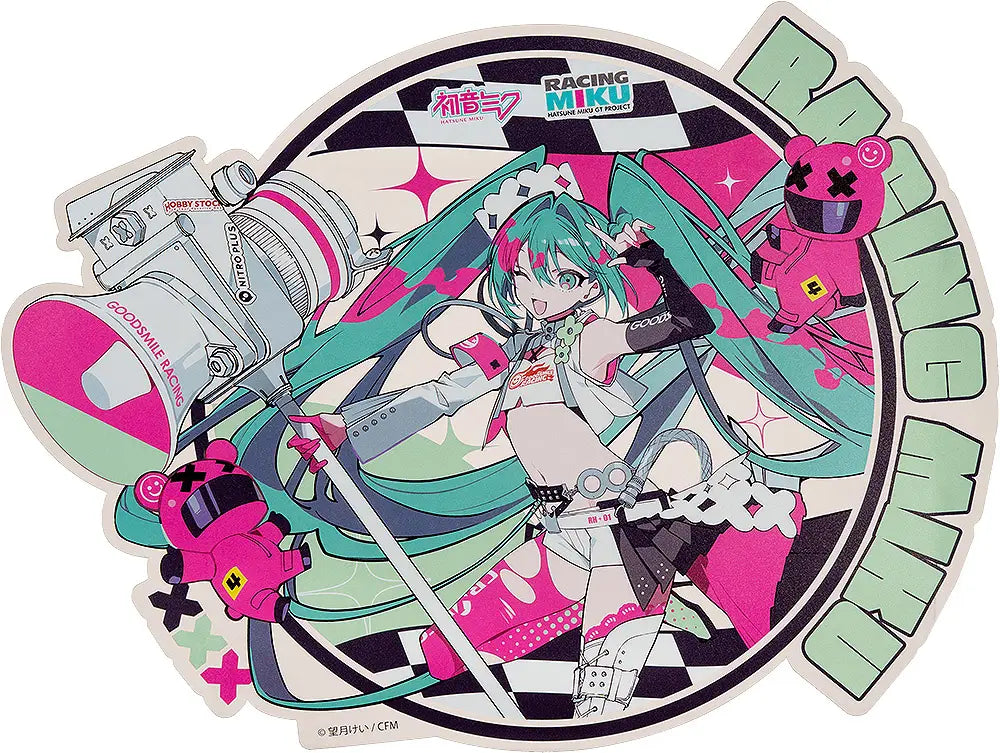 HATSUNE MIKU GT PROJECT - HATSUNE MIKU "RACING VER." 2025 STICKER B