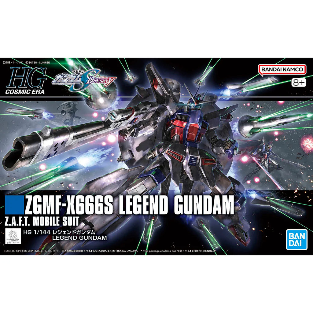 MOBILE SUIT GUNDAM - LEGEND GUNDAM #263 HGCE 1/144 MODEL KIT