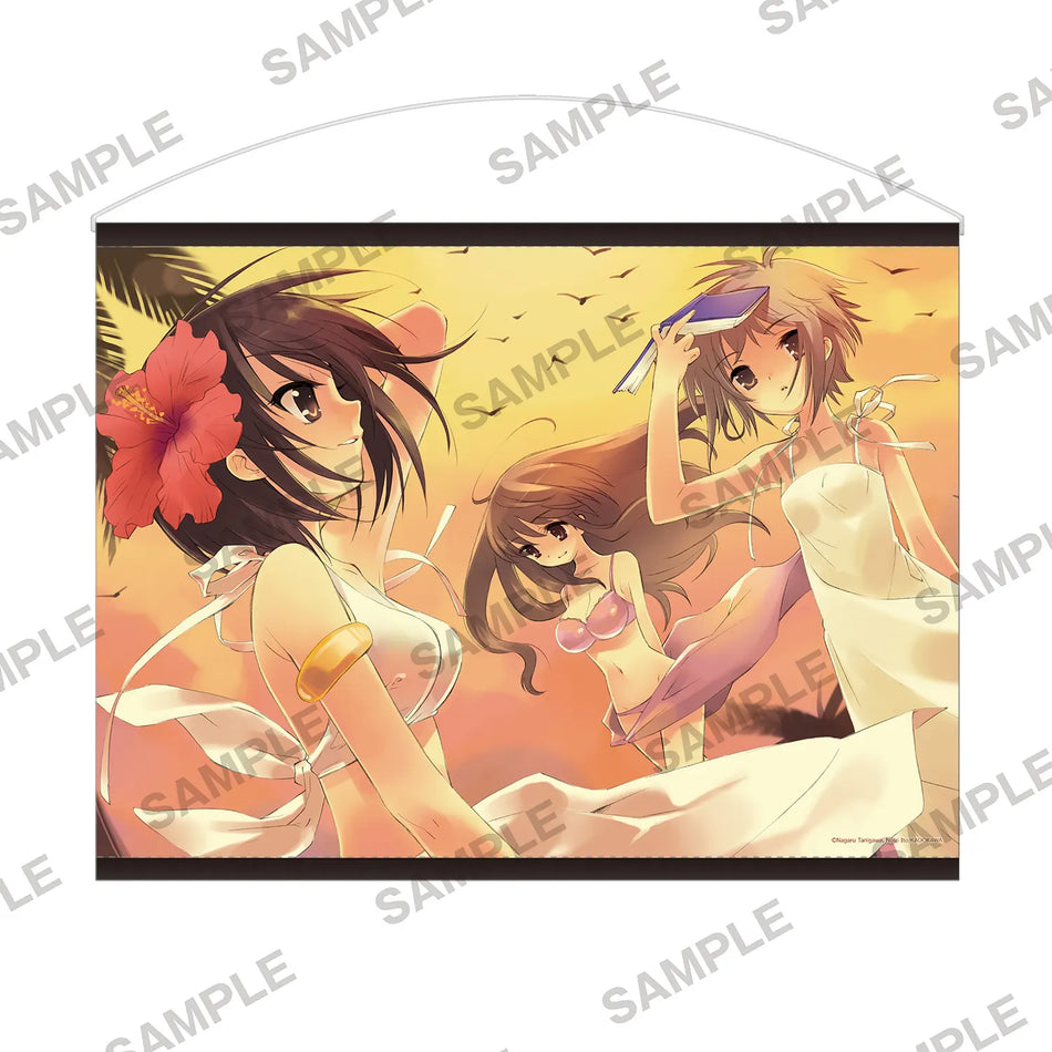 HARUHI SUZUMIYA B2 SUNSET WALL SCROLL