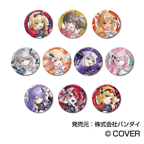 HOLOLIVE - 6TH FES. COLOR RISE HARMONY BLIND BOX TRADING CAN BADGE B STAGE 1