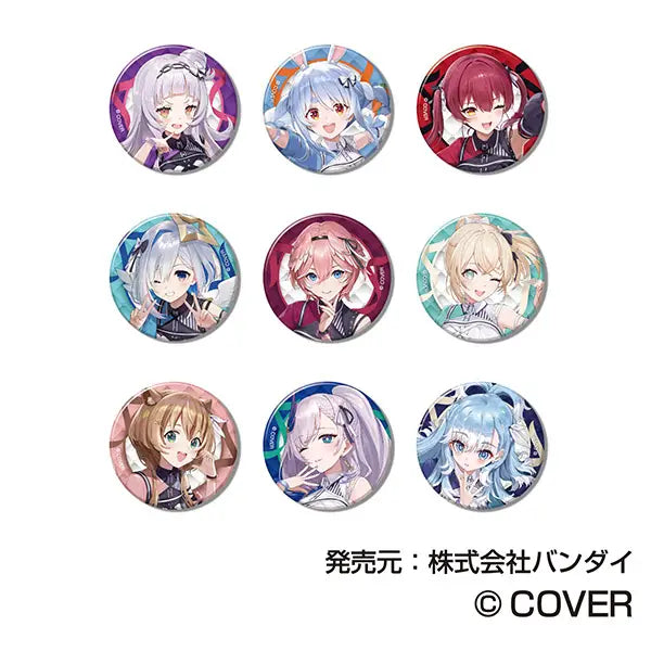 HOLOLIVE - 6TH FES. COLOR RISE HARMONY BLIND BOX TRADING CAN BADGE C STAGE 2