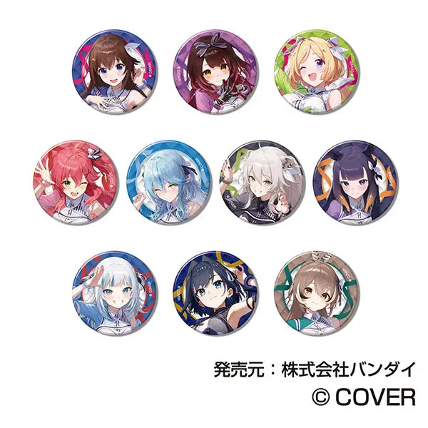 HOLOLIVE - 6TH FES. COLOR RISE HARMONY BLIND BOX TRADING CAN BADGE E STAGE 3