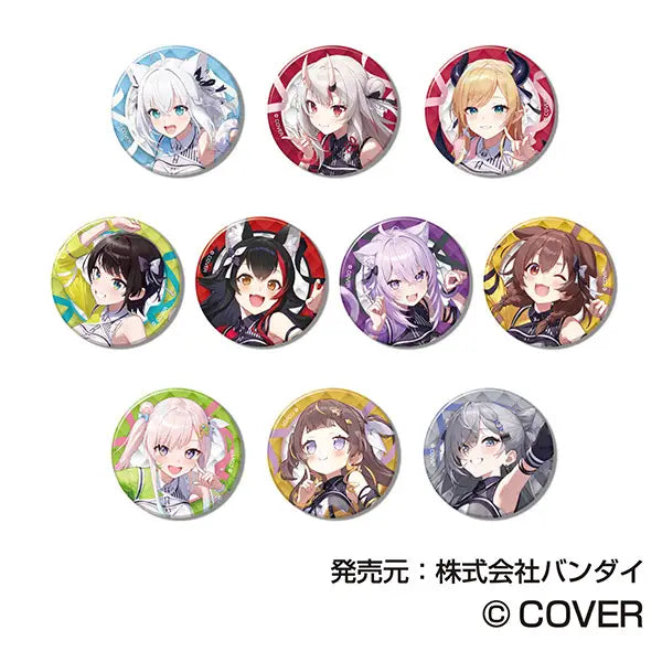 HOLOLIVE - 6TH FES. COLOR RISE HARMONY BLIND BOX TRADING CAN BADGE F STAGE 3