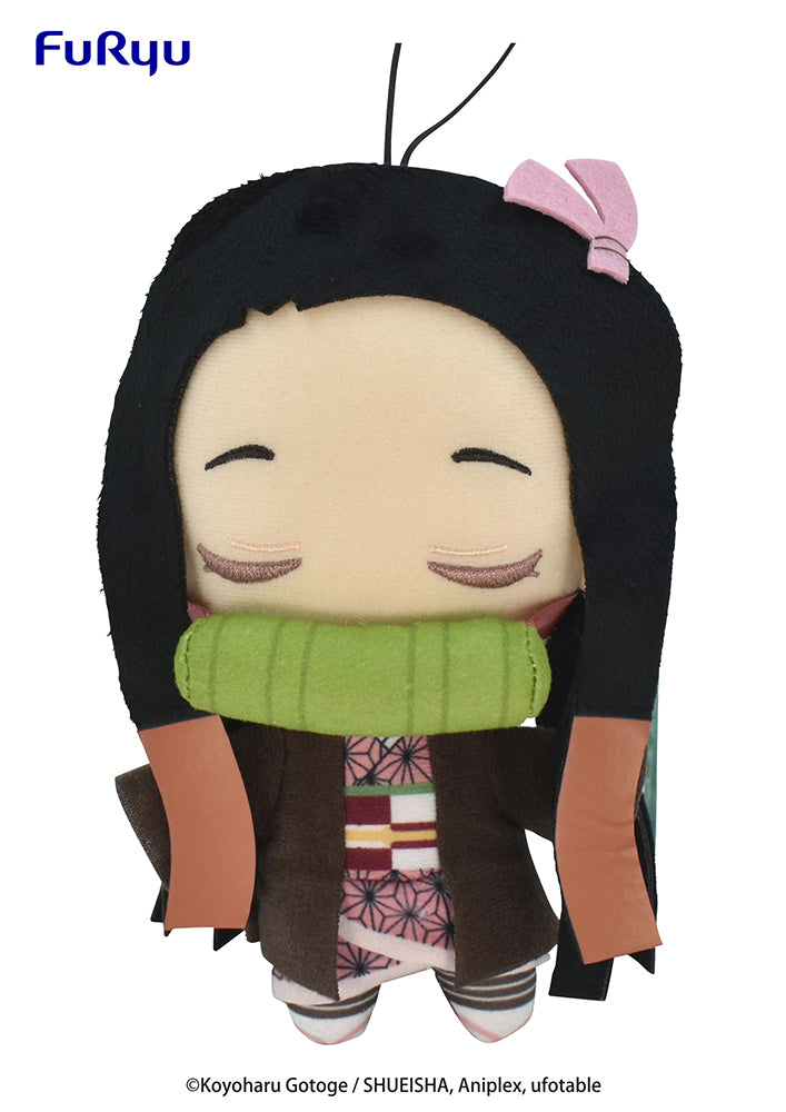 DEMON SLAYER NEZUKO KAMADO VERSION C 6" HANGING PLUSH