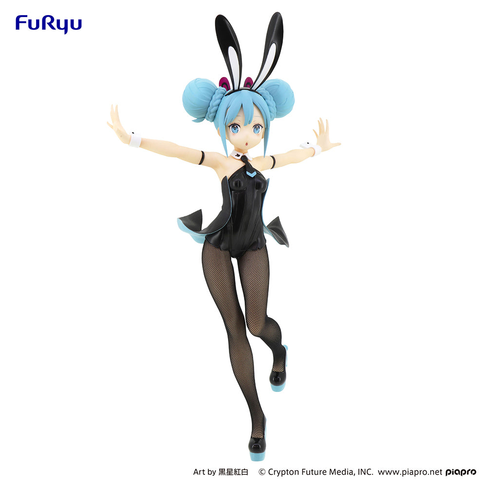 VOCALOID MIKU BLACK BICUTE BUNNY CRANE PRIZE FIGURE