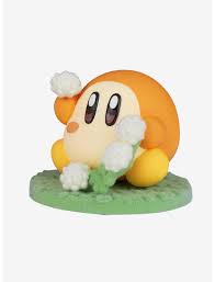 KIRBY FLUFFY PUFFY FLOWER WADDLE DEE MINI FIGURE