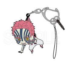 DEMON SLAYER TSUMAMARE COSPA AKAZA CLASP KEYCHAIN