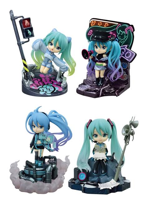 HATSUNE MIKU - A NEO STORY OF MY WORLD RE-MENT BLIND BOX TRADING FIGURE