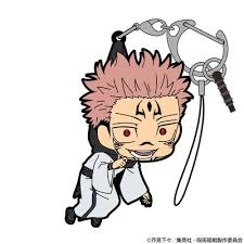 JUJUTSU KAISEN SUKUNA TSUMAMARE RUBBER COSPA KEYCHAIN