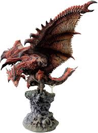 MONSTER HUNTER FIRE WYVERN RATHALOS SCALE FIGURE