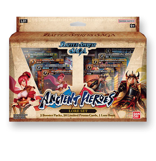 BATTLE SPIRITS SAGA ANCIENT HEROES LORE SET