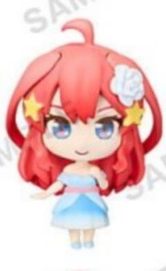 QUINTESSENTIAL QUINTUPLETS PURPLE AND WHITE DRESS MINI FIGURE