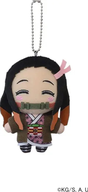 DEMON SLAYER NEZUKO KAMADO VOLUME 8 KEYCHAIN PLUSH