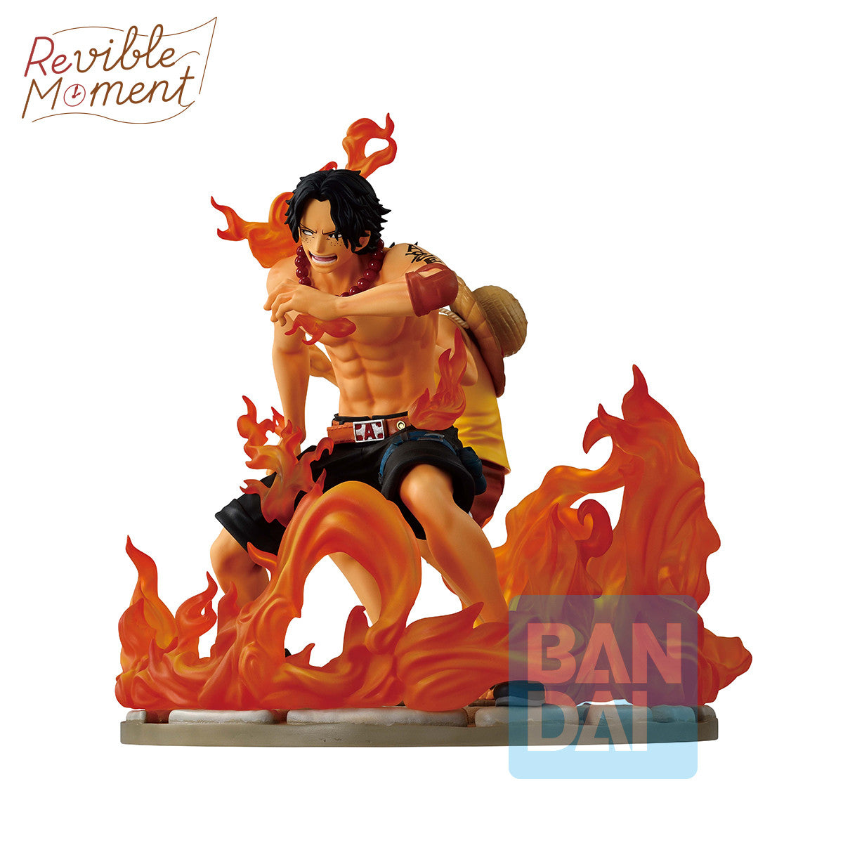 ONE PIECE - PORTGAS D. ACE & MONKEY D. LUFFY (DRAMATIC MEMORIES) REVIBLE MOMENT ICHIBANSHO FIGURE