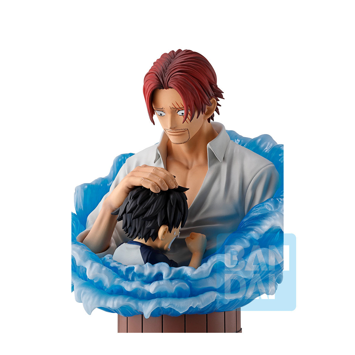 ONE PIECE - SHANKS & LUFFY RED HAIR PIRATES ICHIBANSHO FIGURE