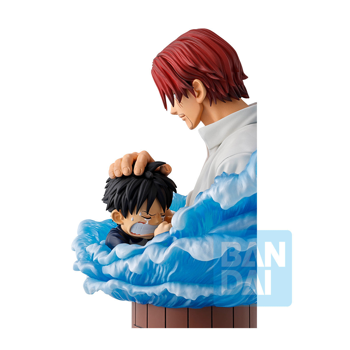 ONE PIECE - SHANKS & LUFFY RED HAIR PIRATES ICHIBANSHO FIGURE