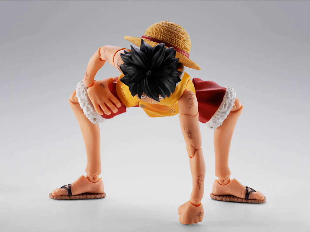 ONE PIECE - MONKEY D. LUFFY "SUMMIT WAR OF MARINEFORD" TAMASHII NATIONS S.H. FIGUARTS ACTION FIGURE