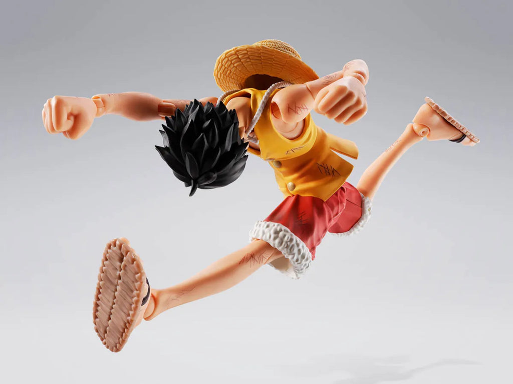 ONE PIECE - MONKEY D. LUFFY "SUMMIT WAR OF MARINEFORD" TAMASHII NATIONS S.H. FIGUARTS ACTION FIGURE