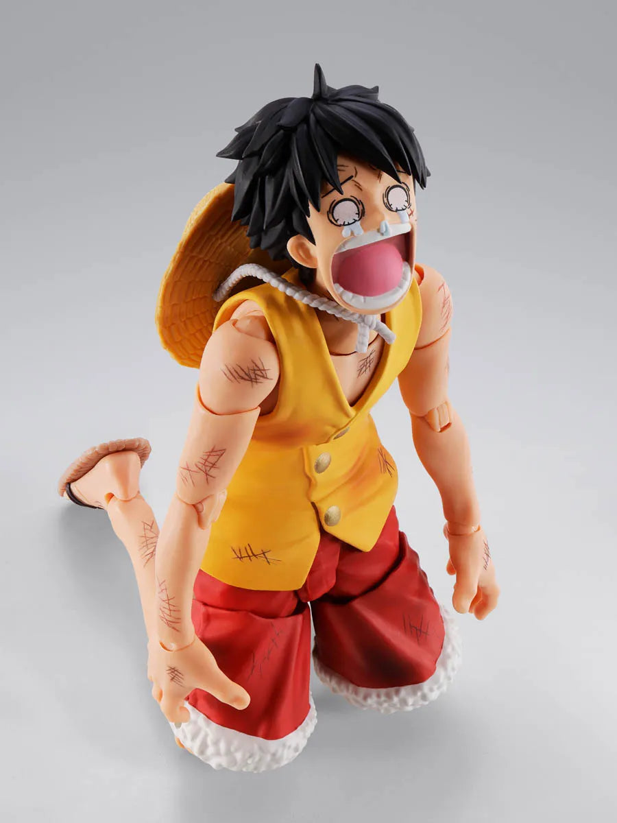ONE PIECE - MONKEY D. LUFFY "SUMMIT WAR OF MARINEFORD" TAMASHII NATIONS S.H. FIGUARTS ACTION FIGURE