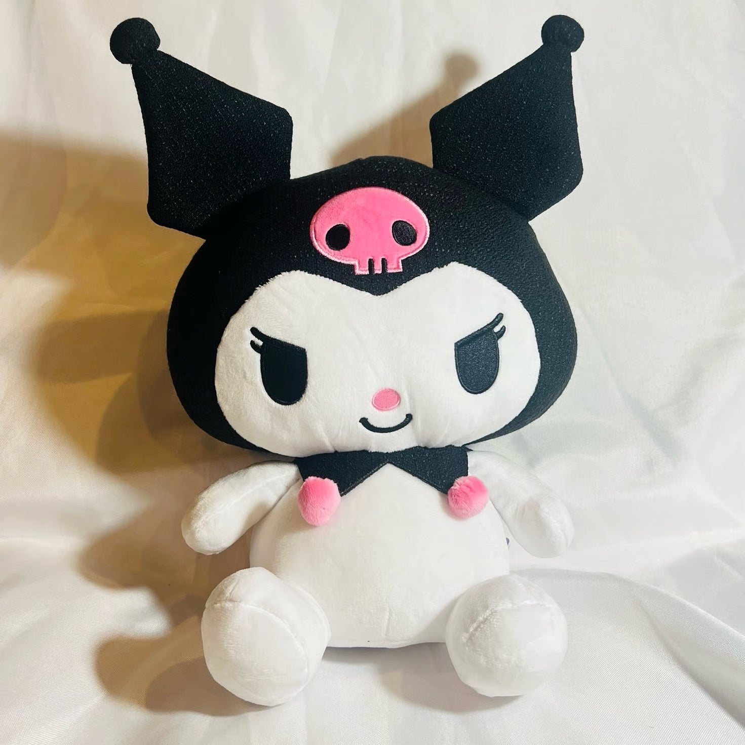 SANRIO - KUROMI TWEED STYLE 15IN PLUSH