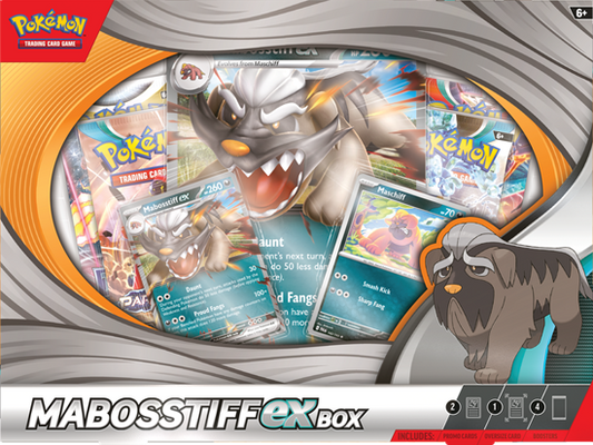 POKEMON TRADING CARD GAME MABOSSTIFF EX BOX