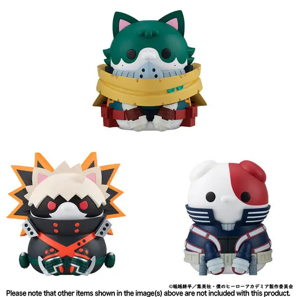 MY HERO ACADEMIA - SHOTO TODOROKI NYANTO! THE BIG HEROACA CAT MEGA CAT PROJECT FIGURE