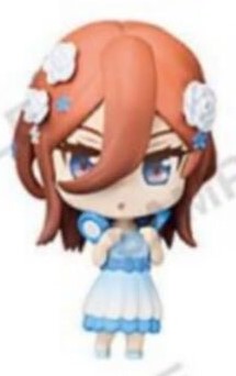 QUINTESSENTIAL QUINTUPLETS PURPLE AND WHITE DRESS MINI FIGURE