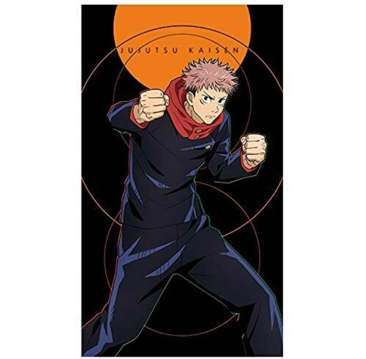 JUJUTSU KAISEN ITADORI BATH TOWEL