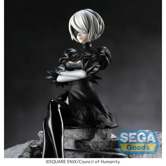 NIER: AUTOMATA VER1.1A - 2B PERCHING FIGURE