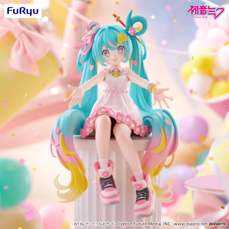 HATSUNE MIKU - 10TH ANNIVERSARY NOODLE STOPPER FIGURE