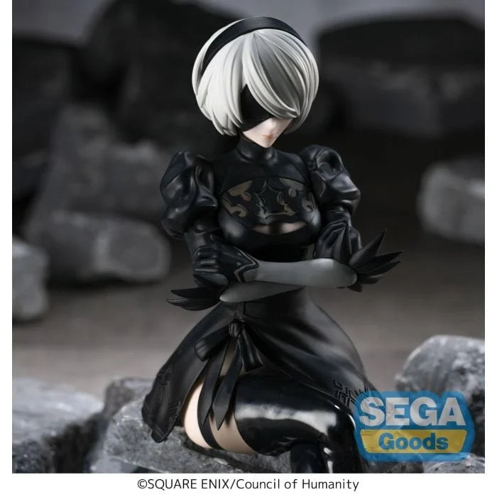 NIER: AUTOMATA VER1.1A - 2B PERCHING FIGURE