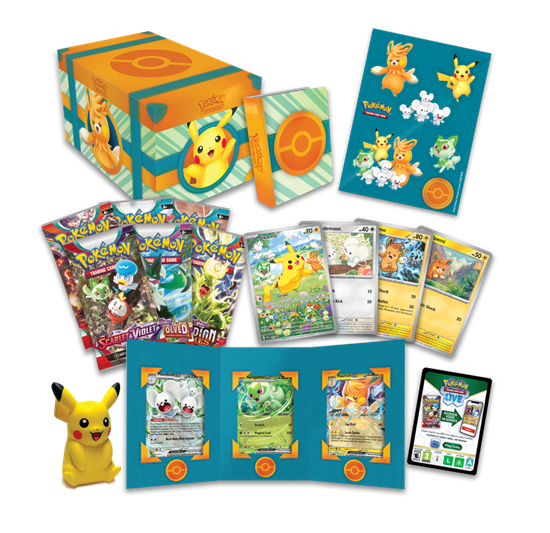 POKEMON TRADING CARD GAME PALDEA ADVENTURE CHEST