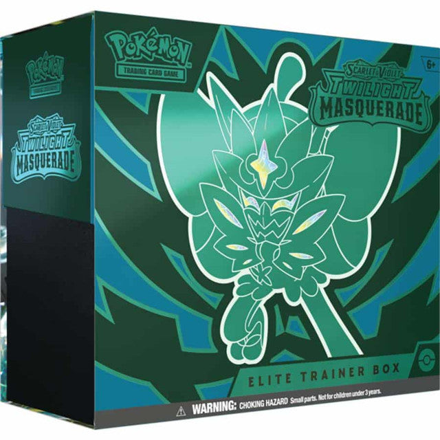 POKEMON TRADING CARD GAME SCARLET & VIOLET TWILIGHT MASQUERADE ELITE TRAINER BOX