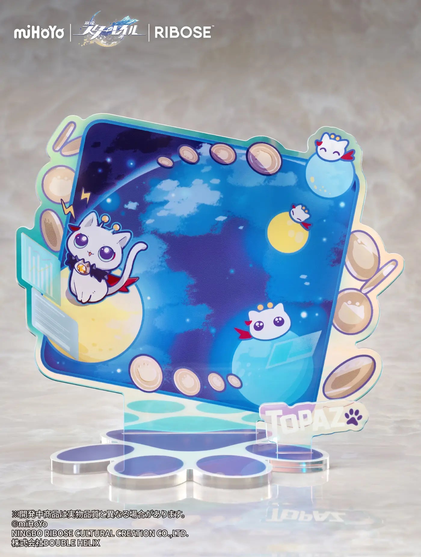 HONKAI: STAR RAIL - TOPAZ & NUMBY LITTLE CAT SERIES NON-SCALE FIGURE BY RIBOSE RISE UP+