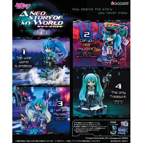 HATSUNE MIKU - A NEO STORY OF MY WORLD RE-MENT BLIND BOX TRADING FIGURE